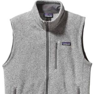 men’s medium grey better sweater Patagonia vest!